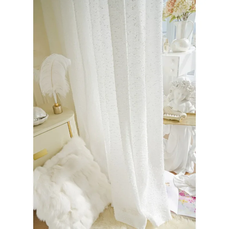Home Fragrance In French - Tirai Kain Gauze Transparan Pekat Warna