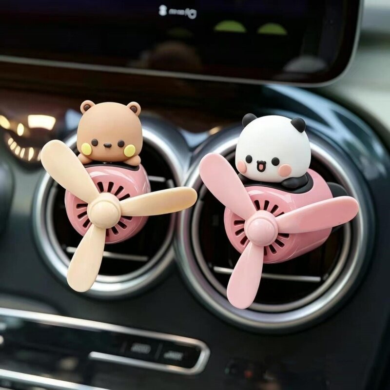 Car Vent Diffuser - Figur Kartun Bubu Yier Pengharum Mobil
