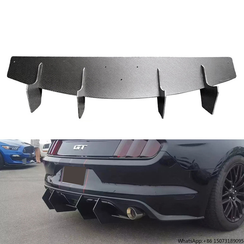 Car Vent Diffuser - Splitter Lip Diffuser Bumper Belakang Serat