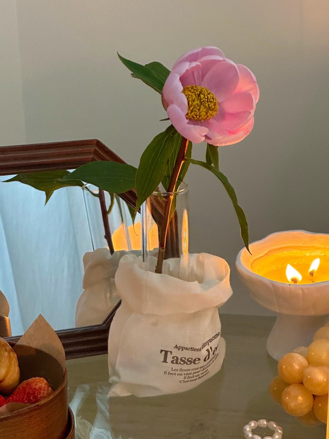 Home Fragrance In French - Vas Bunga Kaca Gaya Prancis Kreatif