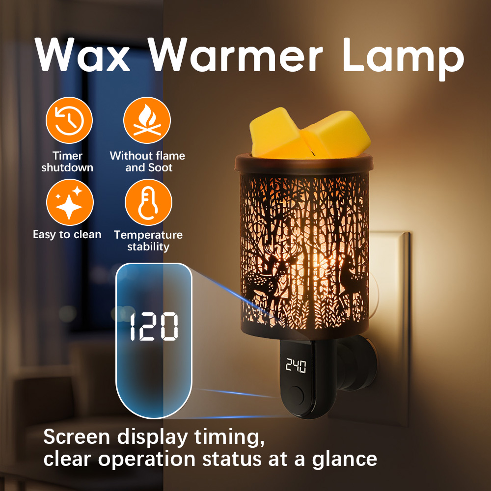 Home Fragrance Diffuser Electric - Pemanas Lilin Aromaterapi Elektrik, Pengharum Ruangan,
