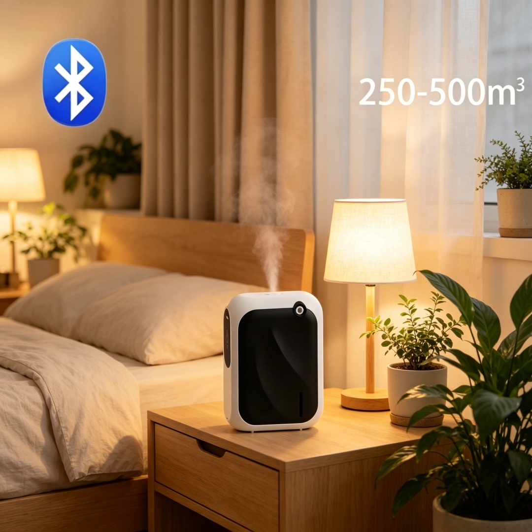 Home Fragrance Diffuser Electric - JQNING Diffuser Aroma Pintar Bluetooth Pengharum