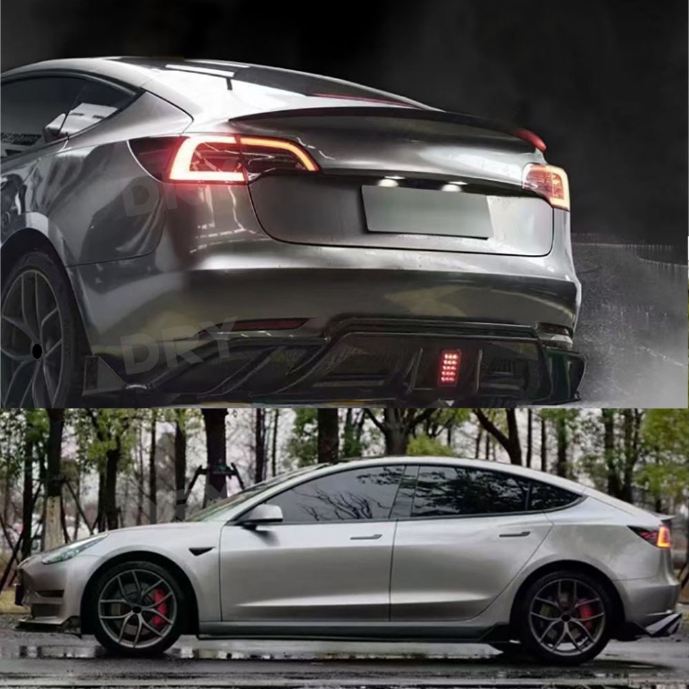 Car Vent Diffuser - Lip Bumper Depan, Diffuser Bumper Belakang,