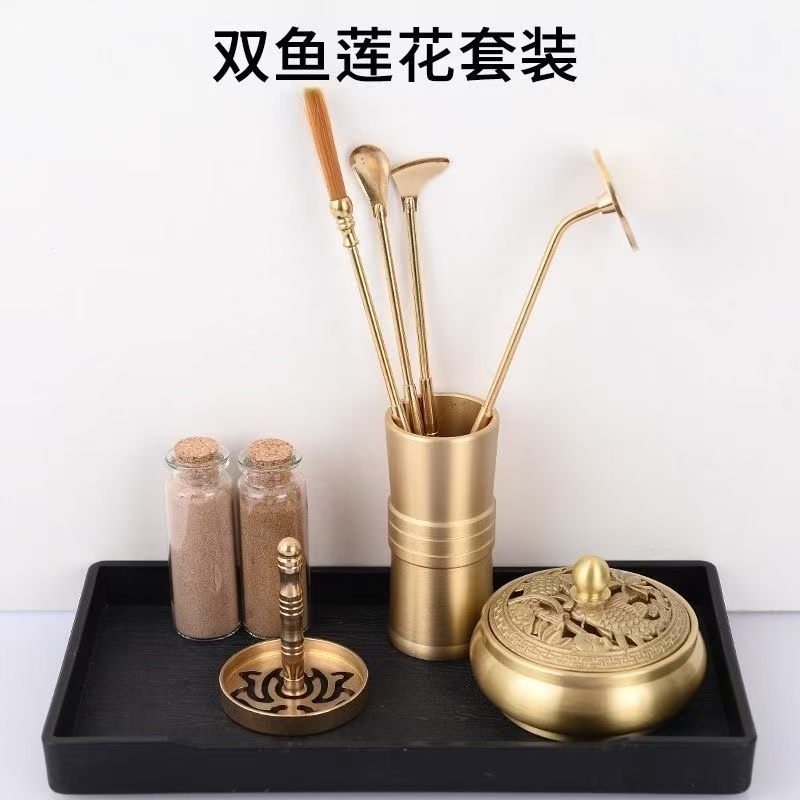 Set Tempat Dupa Tembaga Murni  - Xmas Home Fragrance ulasan dan harga