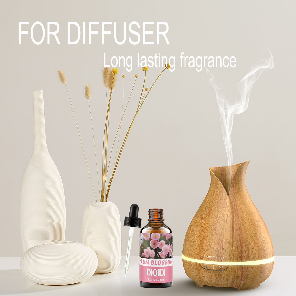Minyak esensial plum, aroma bu - Home Fragrance Co ulasan dan harga