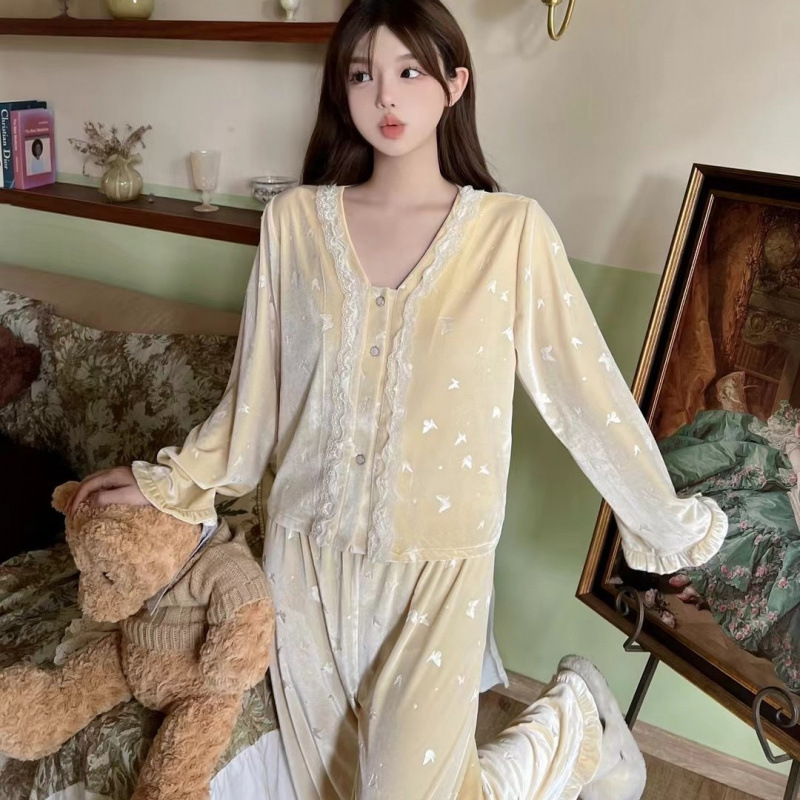 Pakaian tidur wanita lengan pa - Home Fragrance In French ulasan dan harga