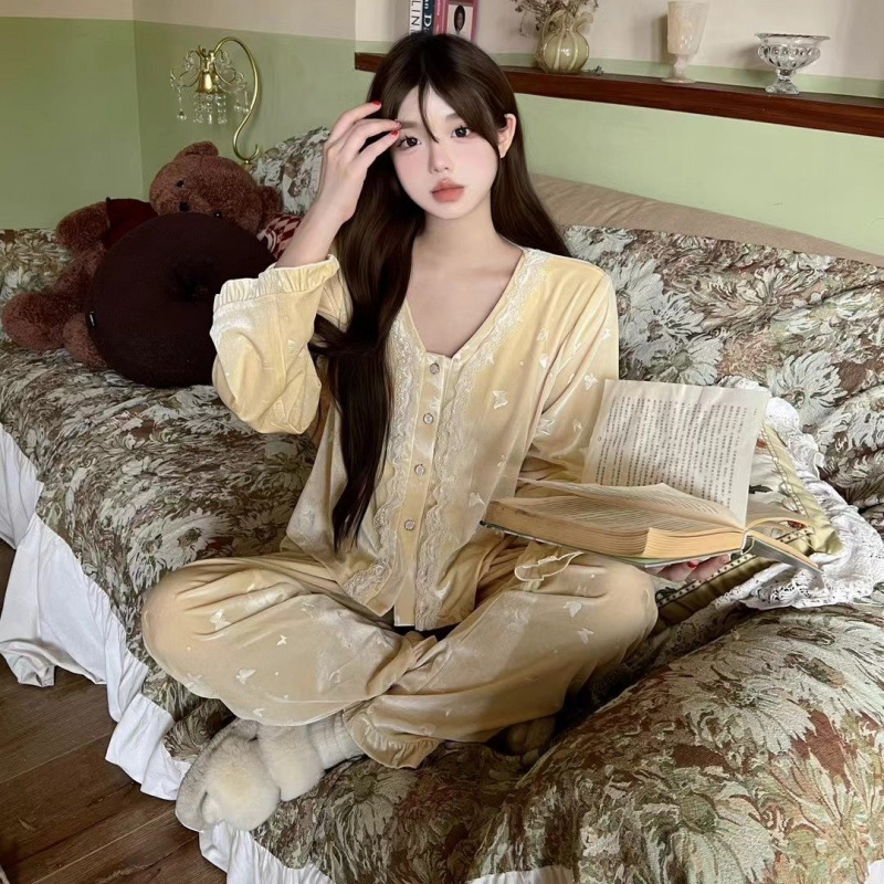 Pakaian tidur wanita lengan pa - Home Fragrance In French ulasan dan harga