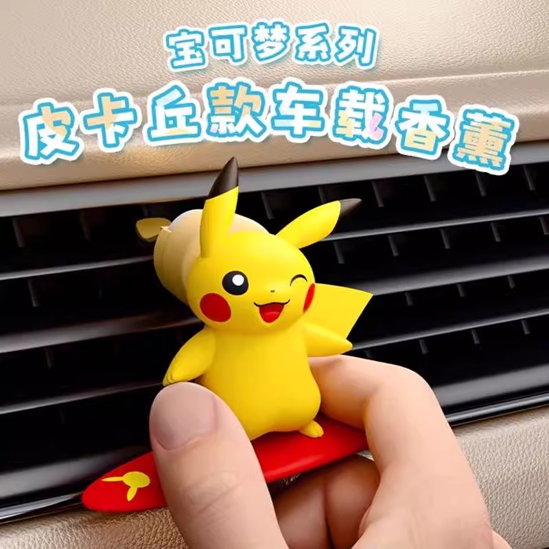 Figur Aksi Anime Pokemon Pikac - Car Vent Diffuser ulasan dan harga