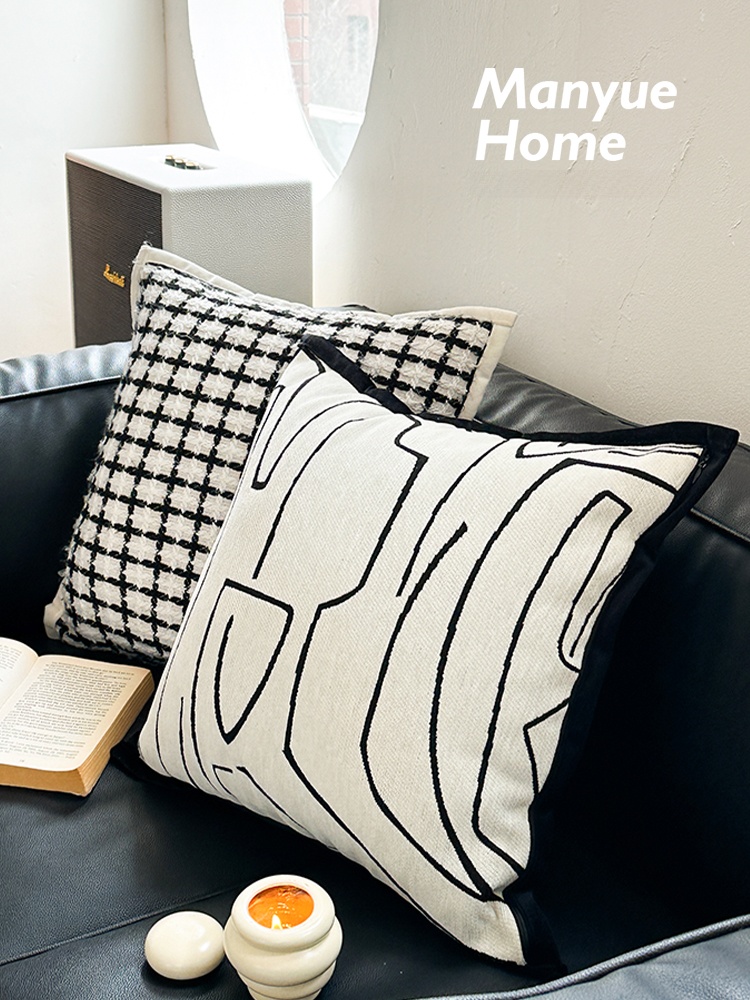 Sarung Bantal Kotak-kotak Hita - Home Fragrance In French ulasan dan harga