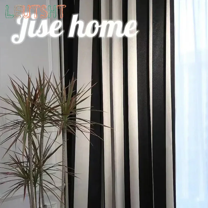 Tirai Jacquard Mewah Bergaris  - Home Fragrance In French ulasan dan harga