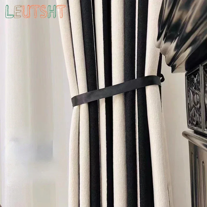 Tirai Jacquard Mewah Bergaris  - Home Fragrance In French ulasan dan harga