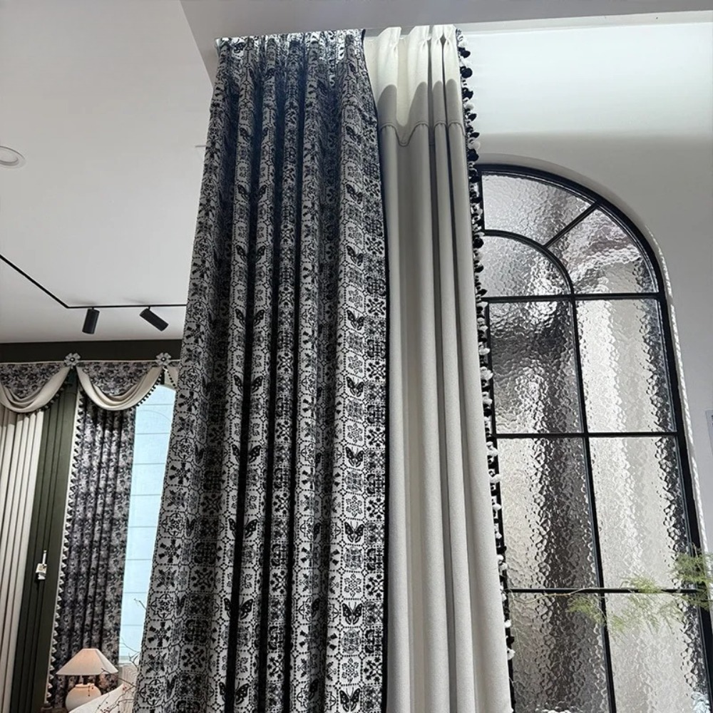 Gorden Blackout Katun Retro Pr - Home Fragrance In French ulasan dan harga