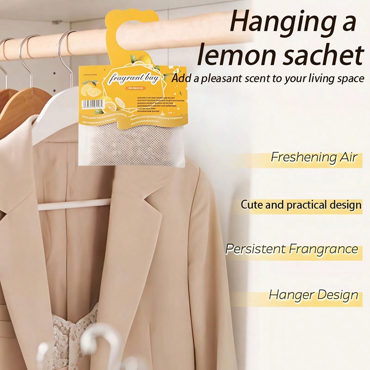Kantong Pewangi Lemon Gantung, - Home Fragrance H&M ulasan dan harga