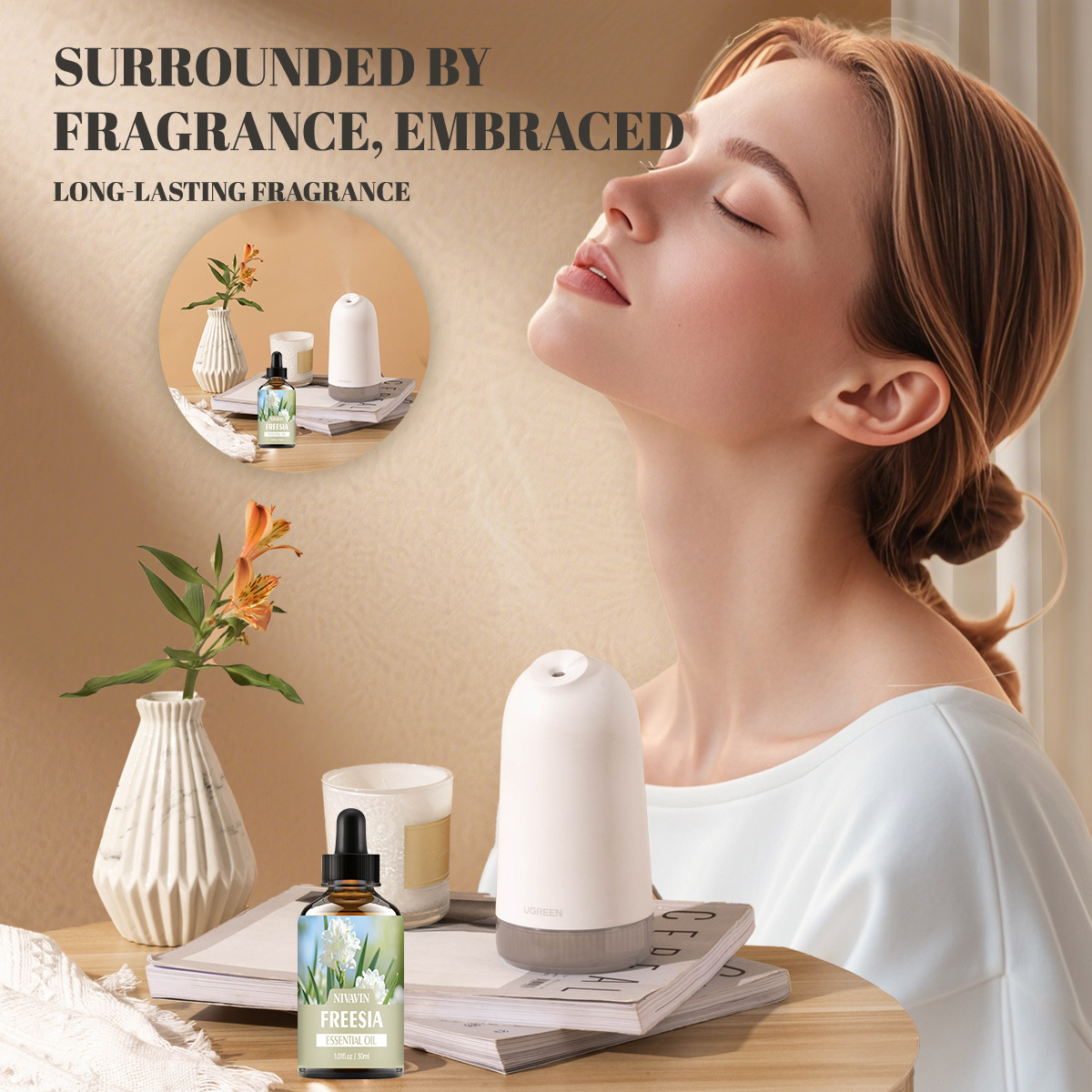 NIVAVIN 30ml/60ml/100ml Minyak - Home Fragrance Co ulasan dan harga