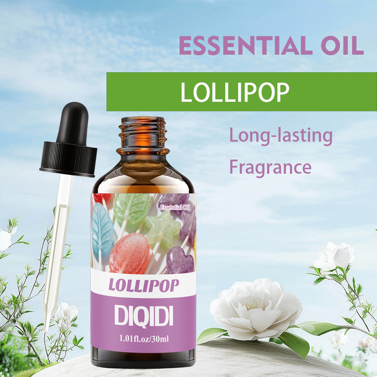 Minyak esensial lolipop 30ml,  - Home Fragrance Co ulasan dan harga