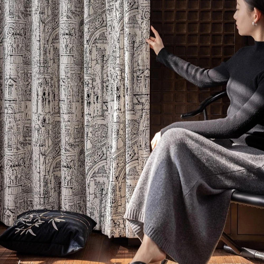 Gorden Chenille Blackout Jacqu - Home Fragrance In French ulasan dan harga